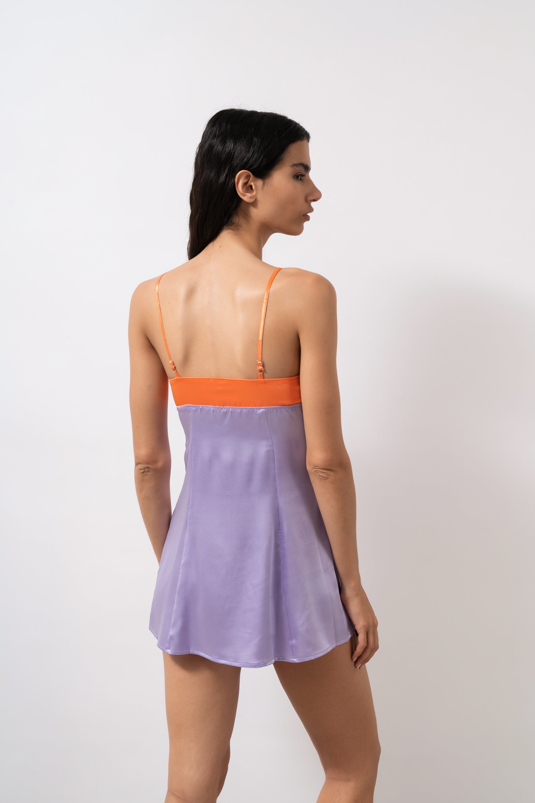 ABITO CUT OUT BICOLOR