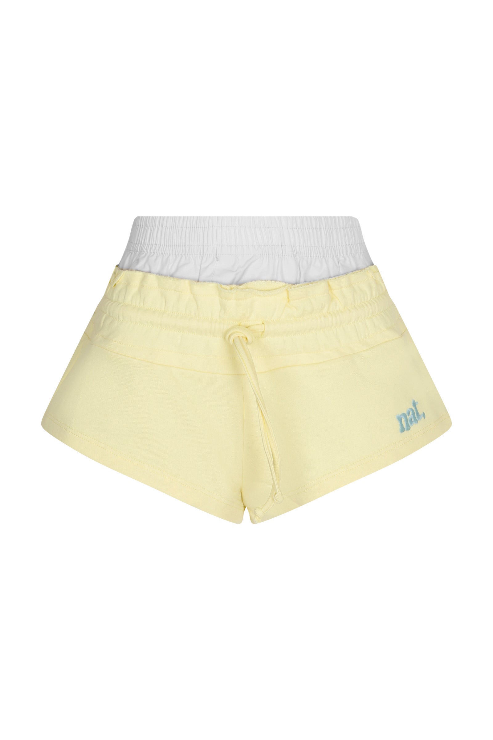 Not After Ten SHORT BOXER PASTEL YELLOW