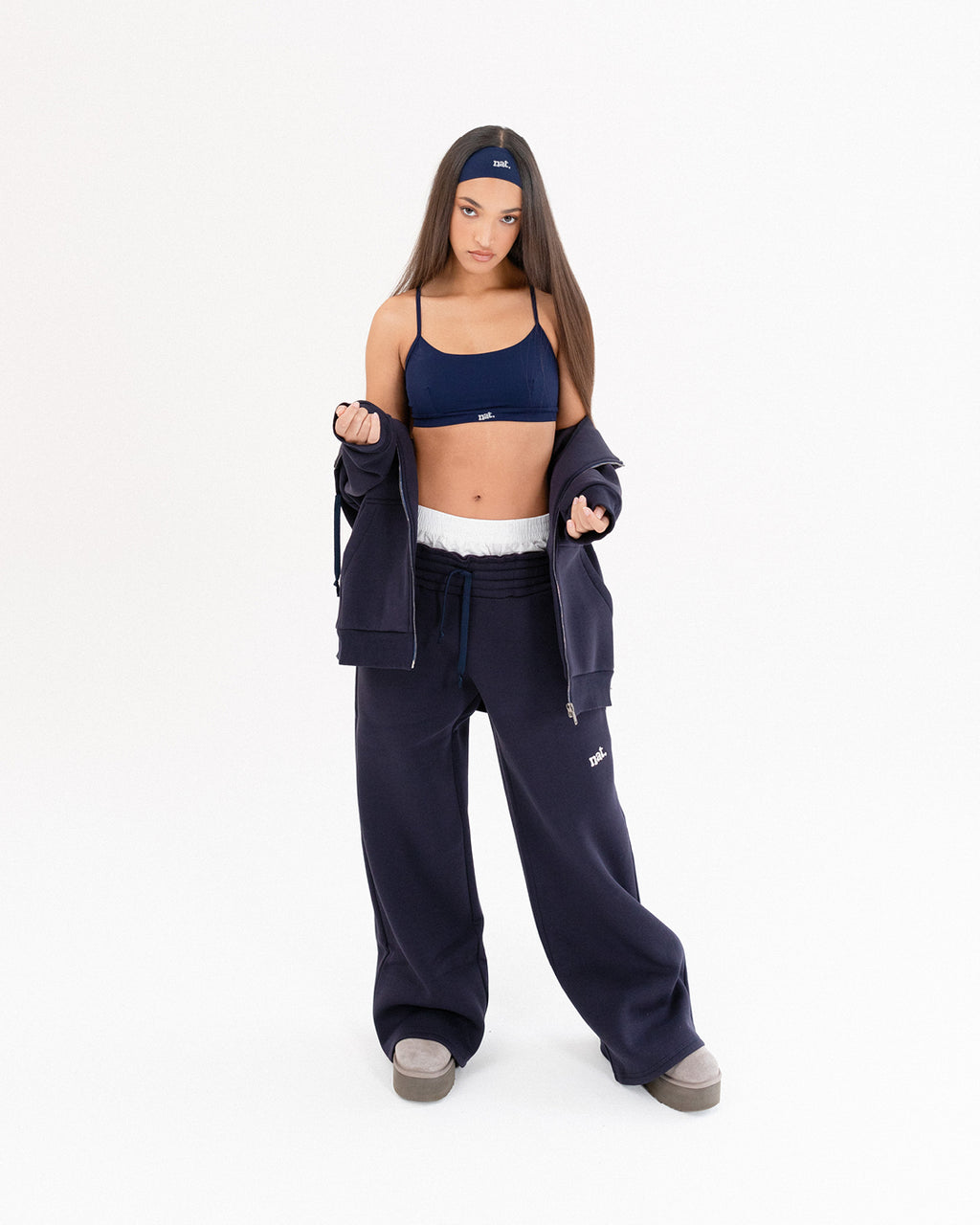 SPORT BRA BLUE