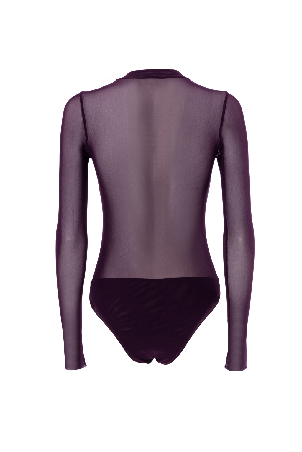 PURPLE TULLE BODYSUIT