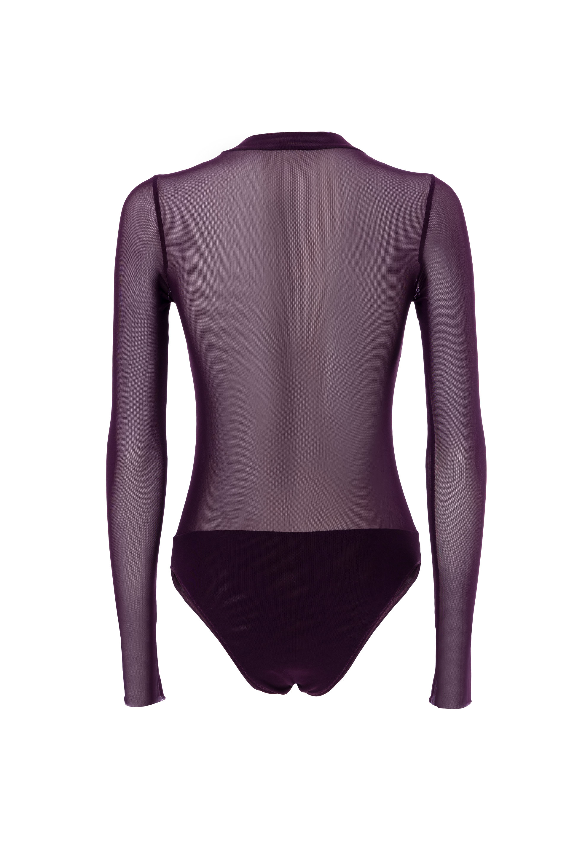 PURPLE TULLE BODYSUIT