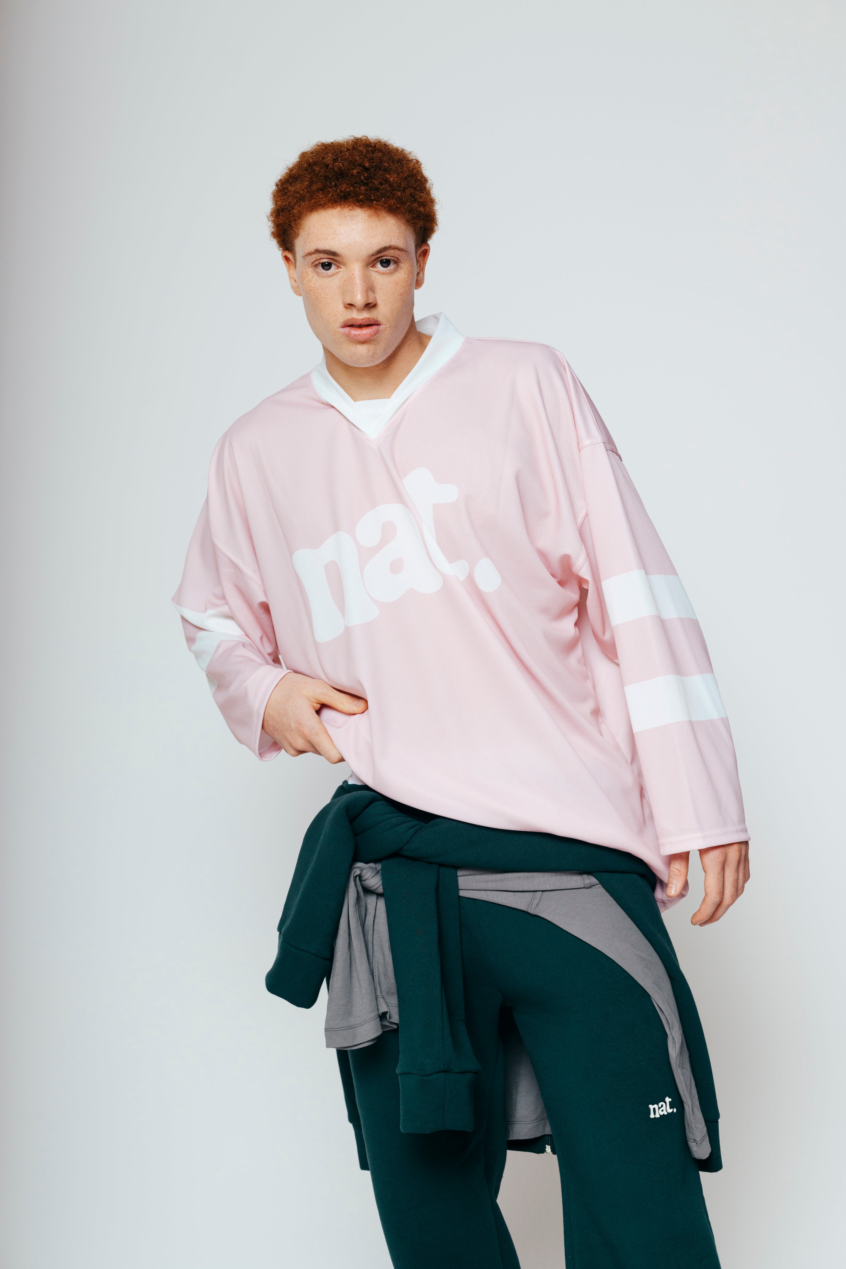 22:22 HOCKEY TEE PINK