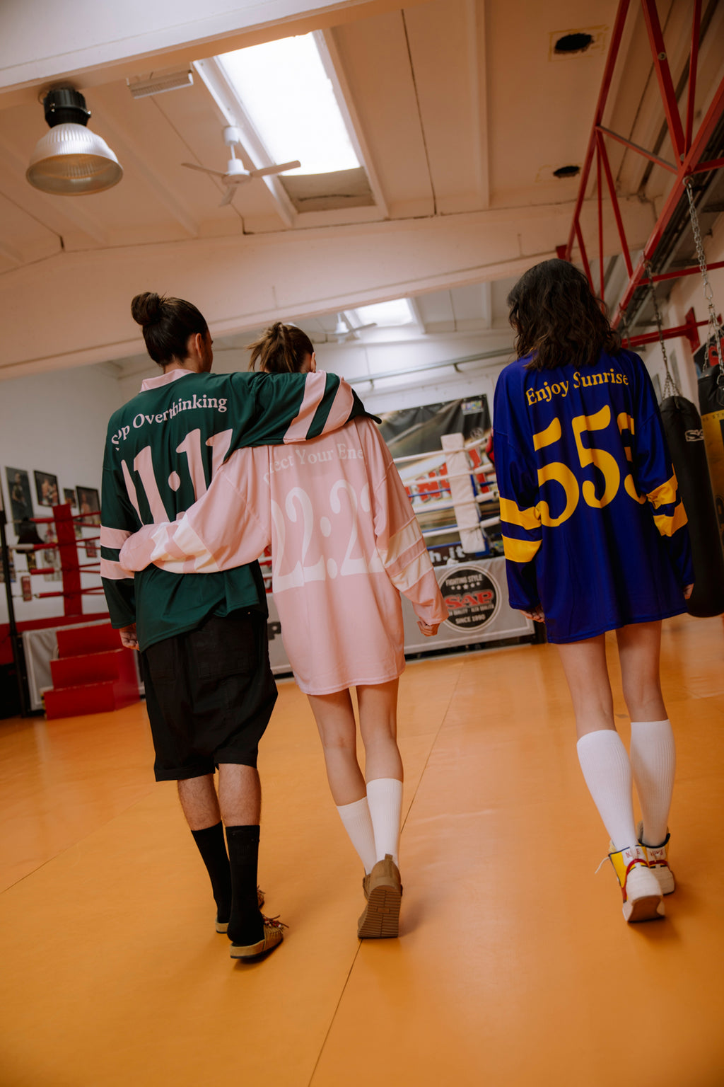 555 HOCKEY TEE BLUE ROYAL