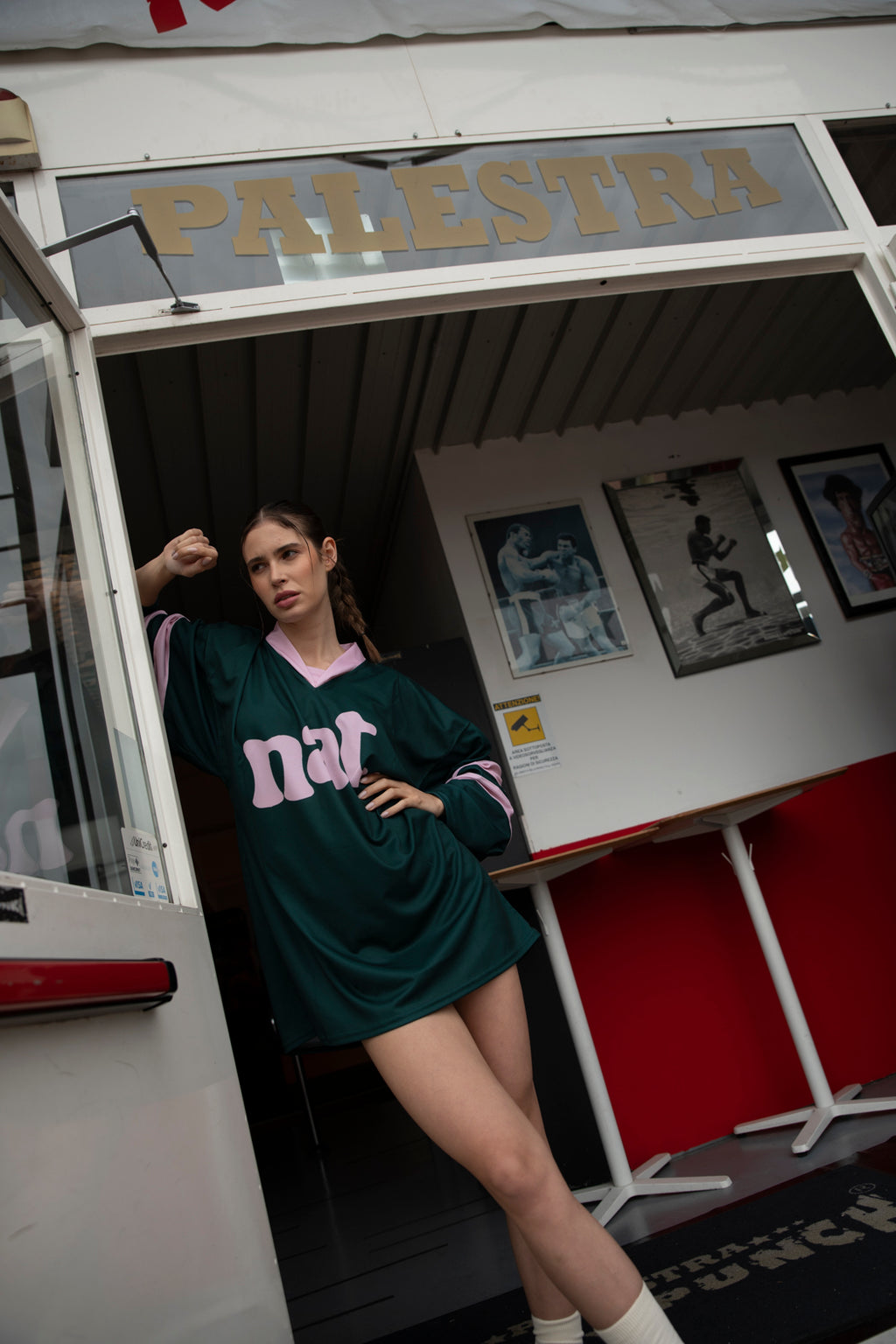 11:11 HOCKEY TEE DARK GREEN