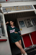 11:11 HOCKEY TEE DARK GREEN