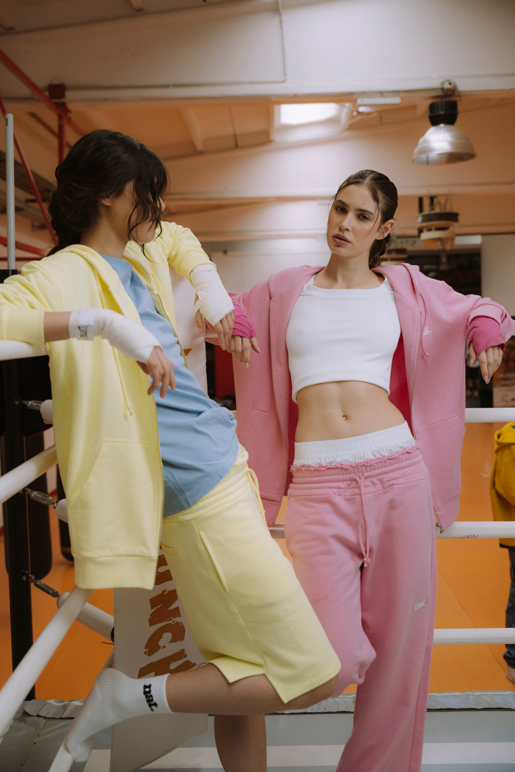 BASKET BOXER PASTEL YELLOW