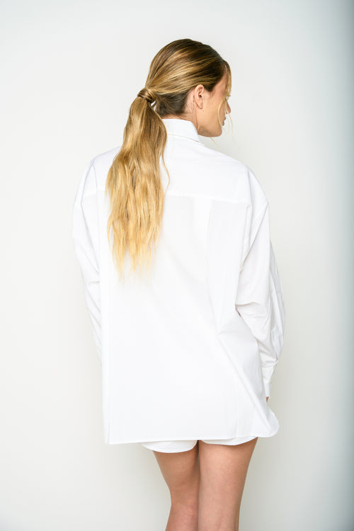 "NAT" WHITE SHIRT