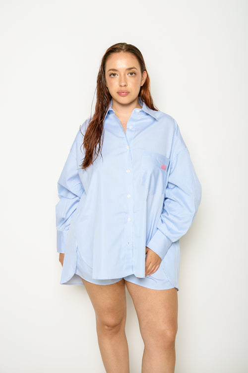 "NAT" STRIPED SHIRT