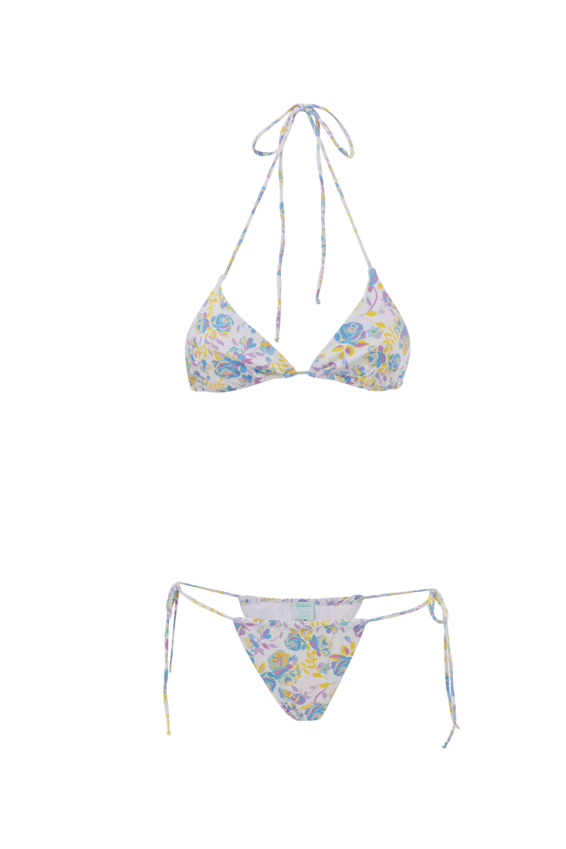 YELLOW FLOWER FANTASY BIKINI