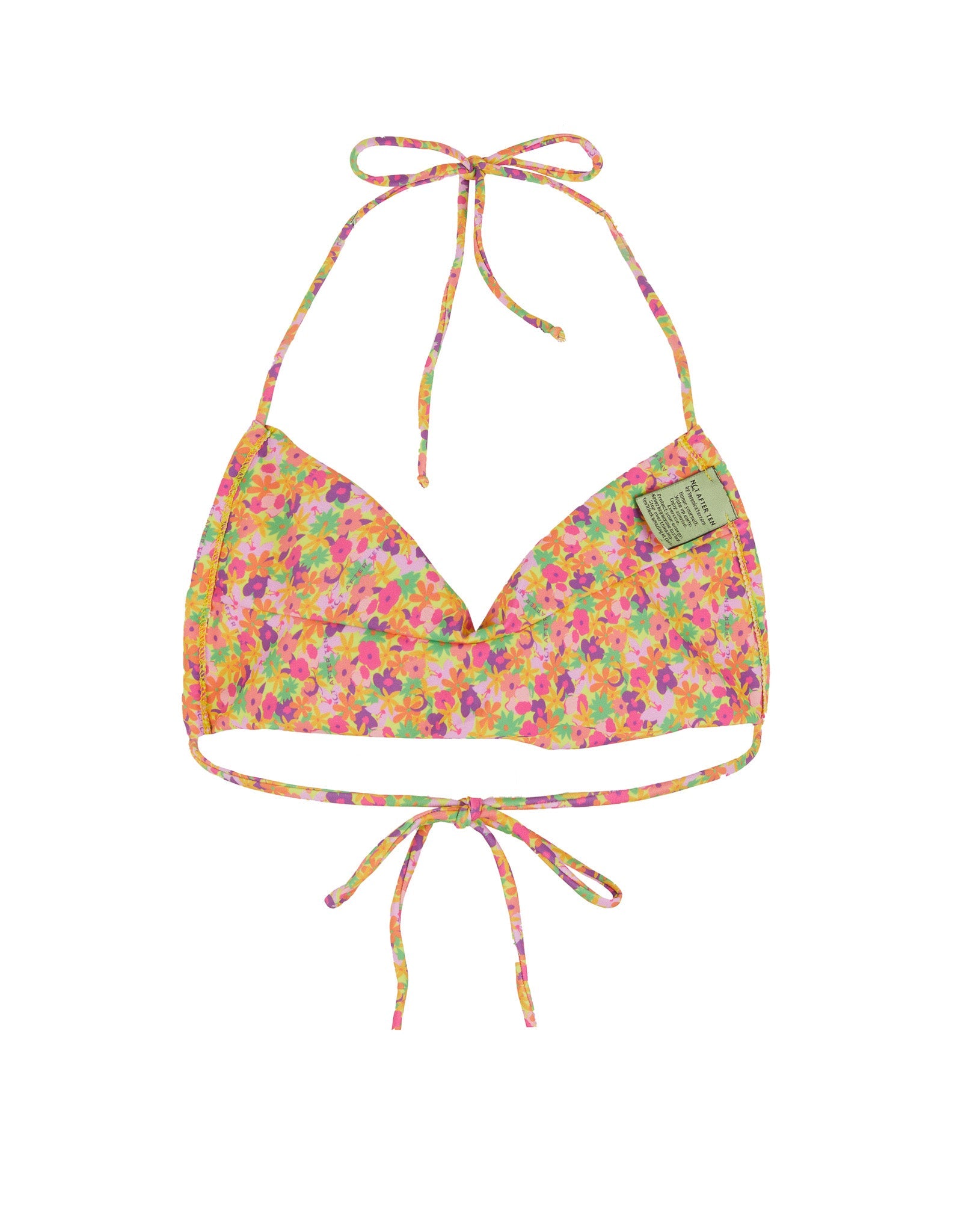 Top Bikini Fascia Arancione